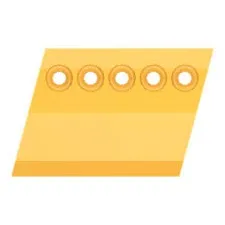 195-7232 Šroubovací horní kryt horního krytu segmentu Wear Plate LH