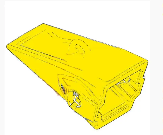 387-6869 Hrot kolového nakladače Cat A200 Advansys 994 na uhlí