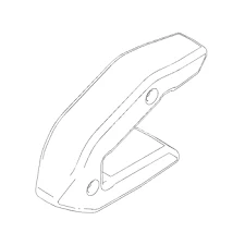Krycí plech housenky 459-9824 Fit CAT374,390