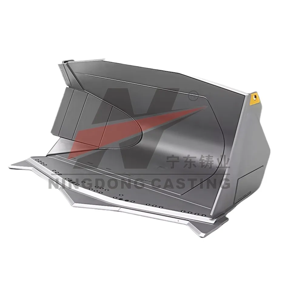 Těžká-abrazivní lopata odolná proti opotřebení s bočním sklápěním pro Volvo Loader L150H