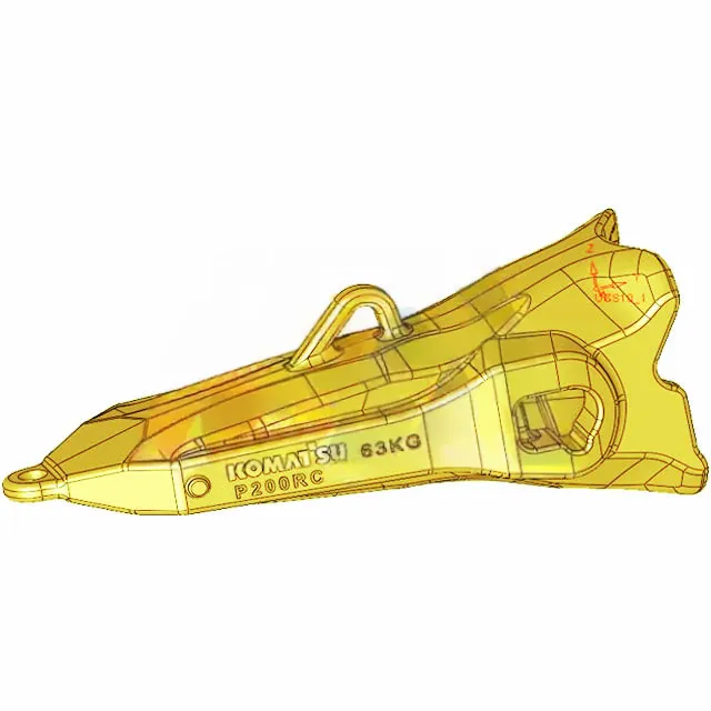 Kprime P200RC Hensley Komatsu Backavator PC2000 Bucket Toot
