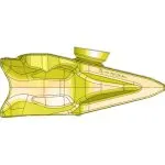 P120T P120TL Kprime Tiger Teeth Point pro PC1200 PC1250