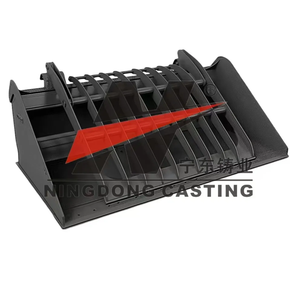 Lopata na odpadky Volvo Loader – Podbíjení s upínacími rameny pro L220H